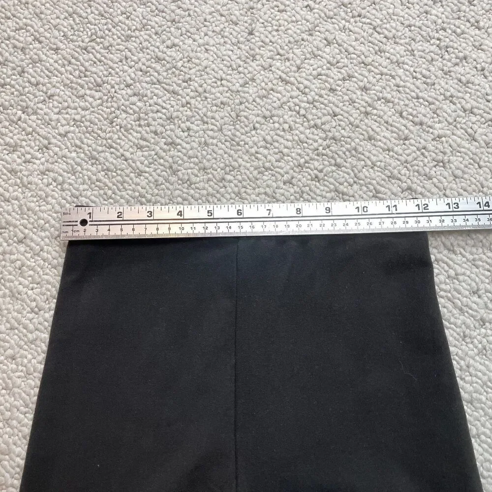 Shein Sweatshorts XX Black Casual Lounge Cut Off Soft Solid Ladies 3.5